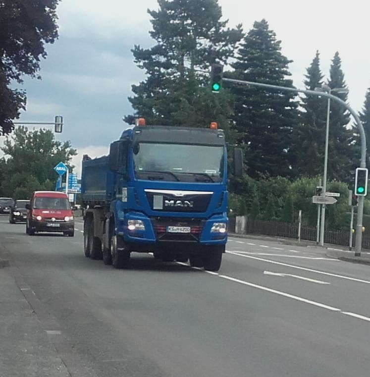 Hammerlindl MAN auf der Straße unterwegs